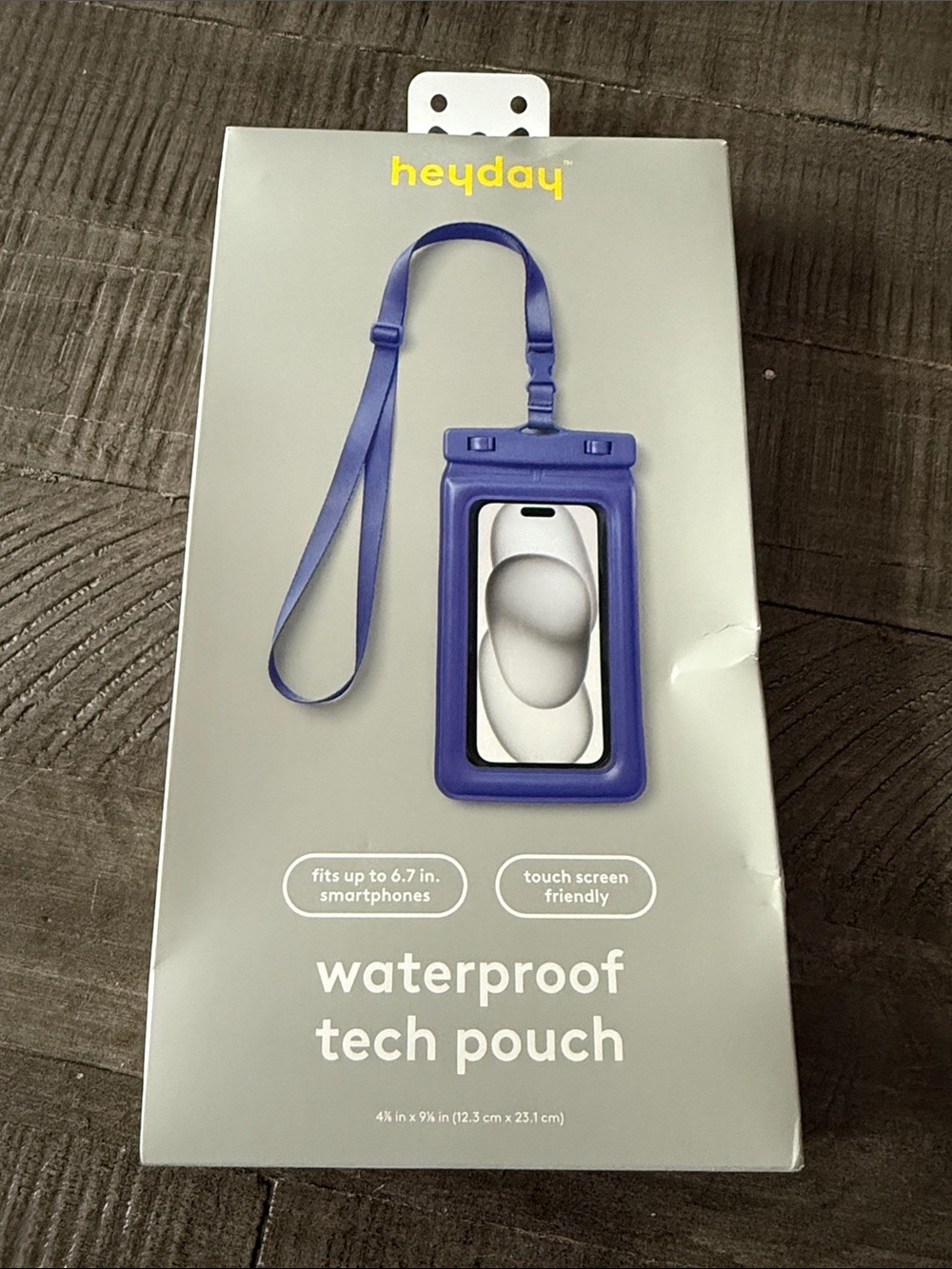 heyday Waterproof Tech Pouch - Purple